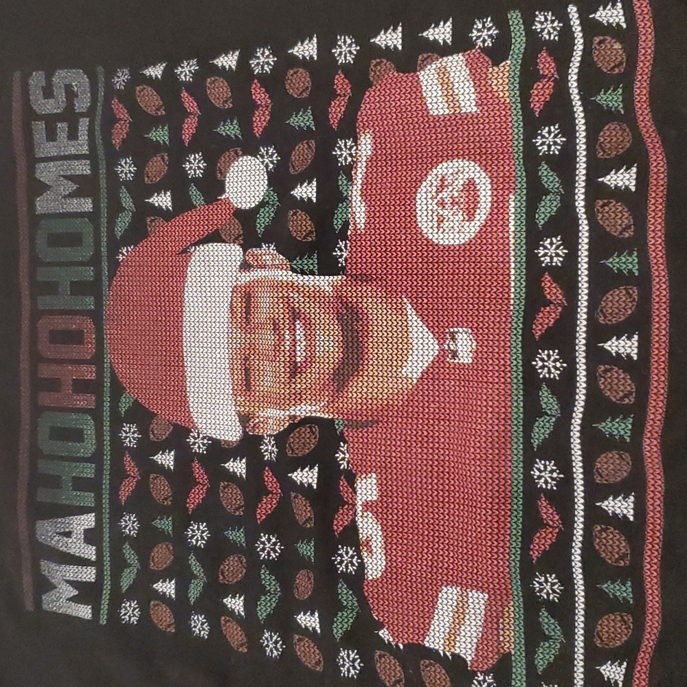 Patrick Mahomes Christmas sweatshirt